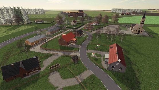 Карта «BigFarming 2021 4x» для Farming Simulator 2019