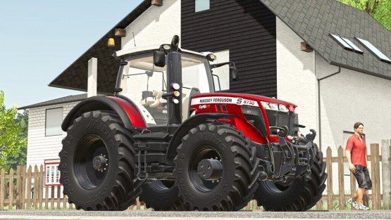 Мод «Massey Ferguson 8700S» для Farming Simulator 2019