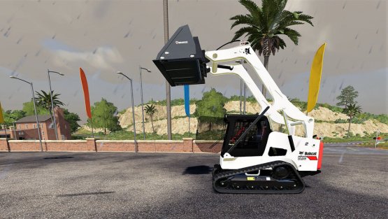 Мод «Bobcat T870 Skid Steer» для Farming Simulator 2019