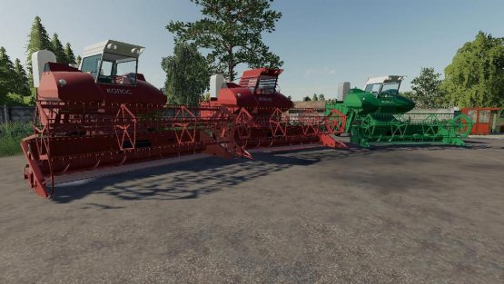 Мод «СК 6 Колос» для Farming Simulator 2019