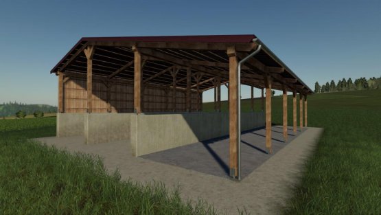 Мод «Silo With Roof» для Farming Simulator 2019