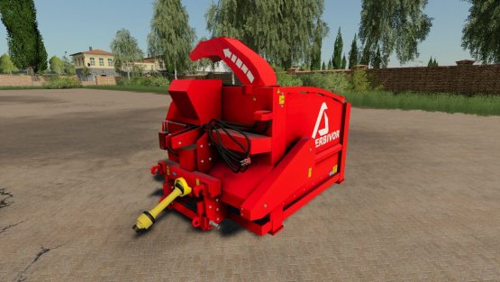 Мод «Straw blower Agram Jet paille» для Farming Simulator 2019