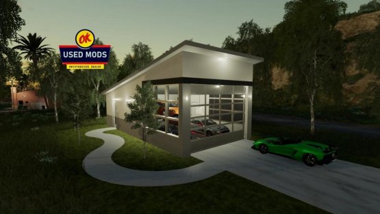 Мод «Modern Garage with Workshop Function» для Farming Simulator 2019