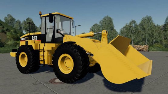 Мод «Cat 966G with Shovel» для Farming Simulator 2019