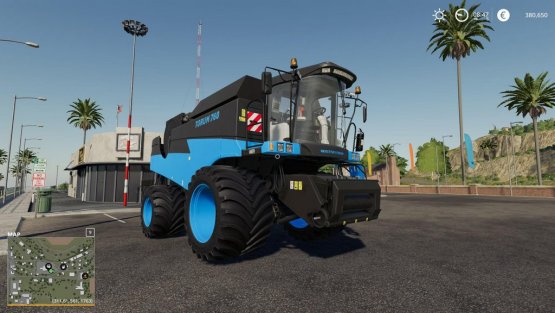 Мод «Rostelmash Torum 760 Blue» для Farming Simulator 2019