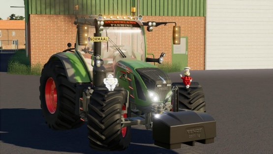 Мод «Fendt 700 Vario GLD Team» для Farming Simulator 2019