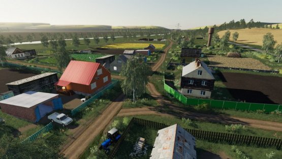 Карта «СХПК Новобиинский» для Farming Simulator 2019