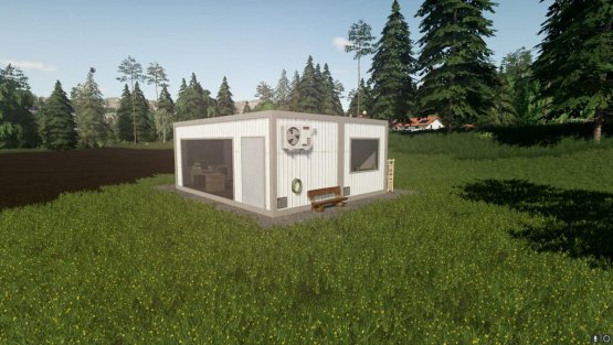 Мод «Farm Container» для Farming Simulator 2019