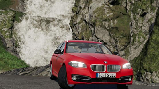 Мод «BMW 5 Series Touring (F11) 2014» для Farming Simulator 2019
