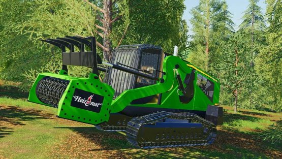 Мод «John Deere crusher» для Farming Simulator 2019