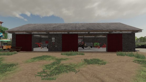 Мод «Garage For Machines» для Farming Simulator 2019