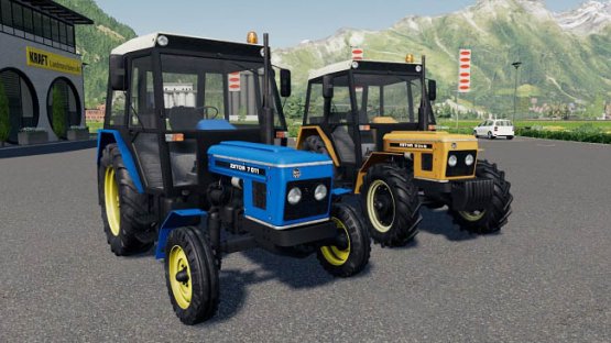 Мод «Zetor 60XX 70XX» для Farming Simulator 2019