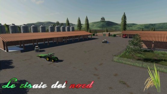 Карта «Le Risaie Del Nord» для Farming Simulator 2019