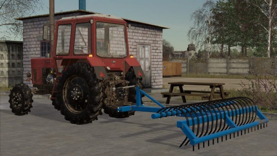 Мод «Грабли навесные» для Farming Simulator 2019
