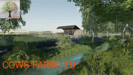 Карта «Cows Farm» для Farming Simulator 2019
