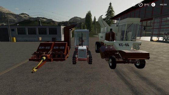 Мод «Пак для корнеплодов» для Farming Simulator 2019