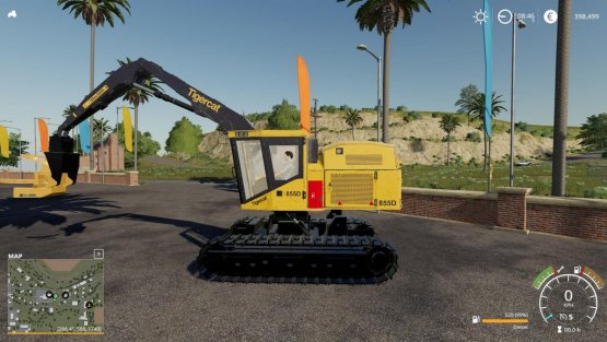 Мод «Tigercat LS855D DF» для Farming Simulator 2019
