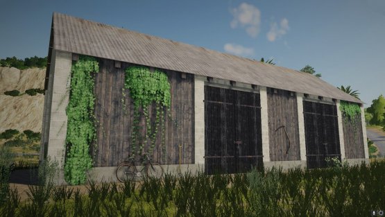 Мод «Polish Barn Made Of Hollow Bricks» для Farming Simulator 2019