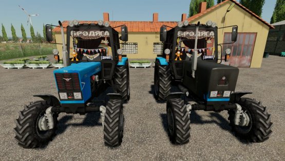 Мод «МТЗ 82.1 Тюнинг+» для Farming Simulator 2019