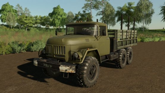 Мод «ЗИЛ 131 Лесовоз» для Farming Simulator 2019