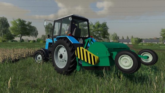 Мод ботвоудалитель «БРН 1.5» для Farming Simulator 2019