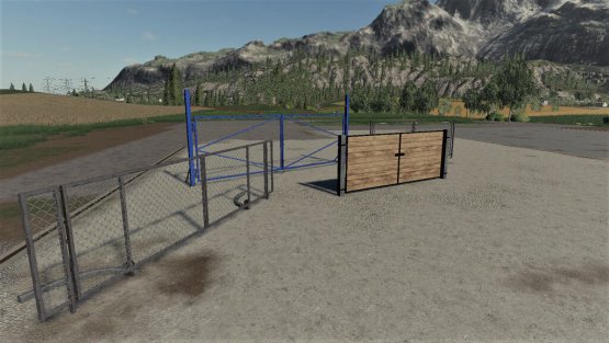 Мод «Gate Pack» для Farming Simulator 2019