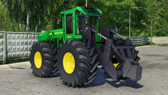 Мод «John Deere 643K» для Farming Simulator 2019