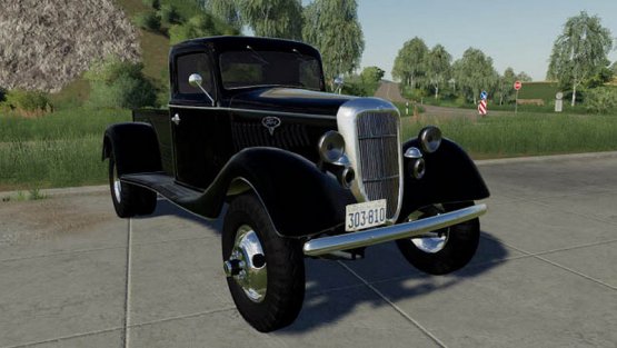 Мод «1935 Ford Truck Dually» для Farming Simulator 2019