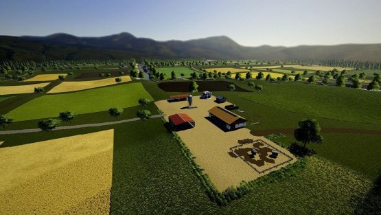 Карта «Riverbird» для Farming Simulator 2019