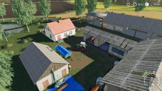 Карта «Lipowka» для Farming Simulator 2019