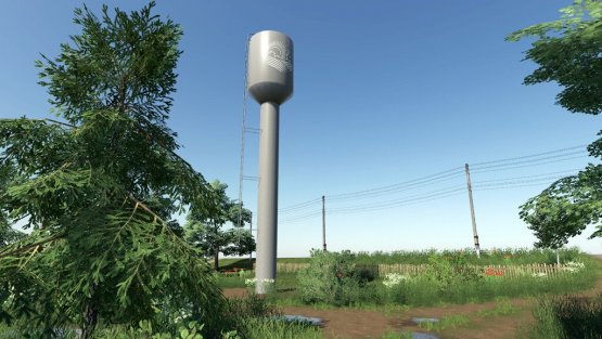 Мод «Water Tower» для Farming Simulator 2019