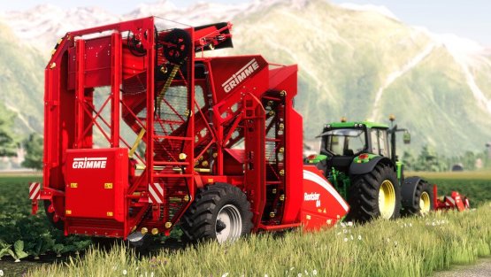 Мод «Grimme Rootster 604» для Farming Simulator 2019