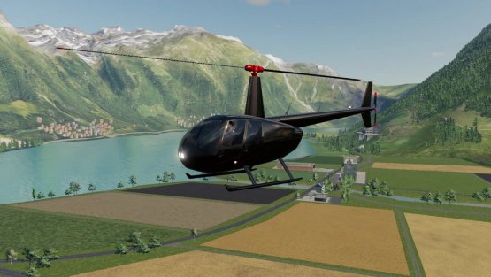 Мод «Robinson R44» для Farming Simulator 2019