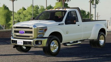 Мод «2011 Ford F350 XL Work Truck» для Farming Simulator 2019