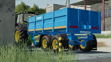 Мод «West Trailers» для Farming Simulator 2019