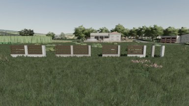 Мод «Pack Of Modern Fence» для Farming Simulator 2019
