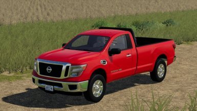 Мод «2018 Nissan Titan XD 5.0L V8 Cummins» для Farming Simulator 2019