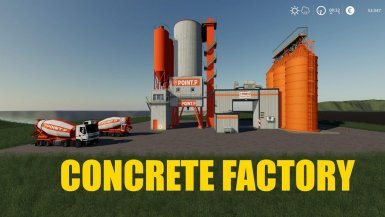 Мод «Concrete Factory» для Farming Simulator 2019