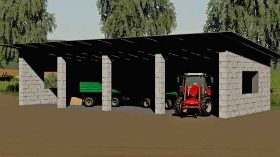Мод «Medium Garage» для Farming Simulator 2019