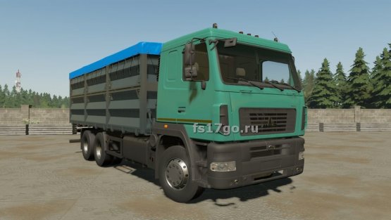 Мод «МАЗ-6501А8 Колос» для Farming Simulator 2019