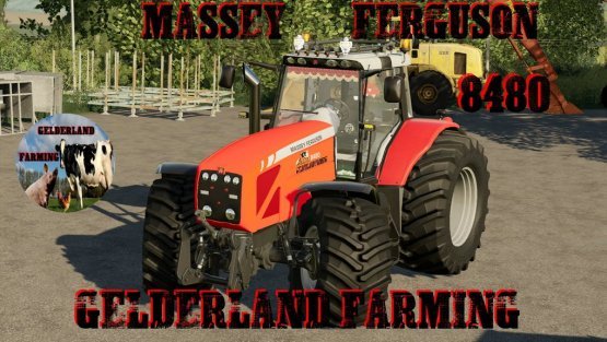Мод «Massey Ferguson 8480 GLD» для Farming Simulator 2019