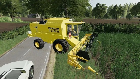 Мод «New Holland TX65 Plus» для Farming Simulator 2019