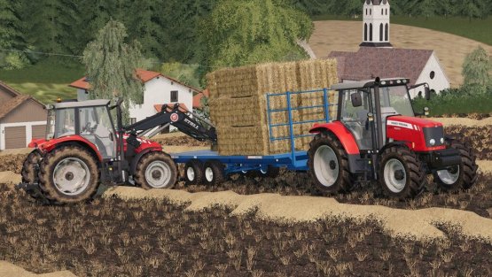 Мод «Massey Ferguson 5400 Series» для Farming Simulator 2019