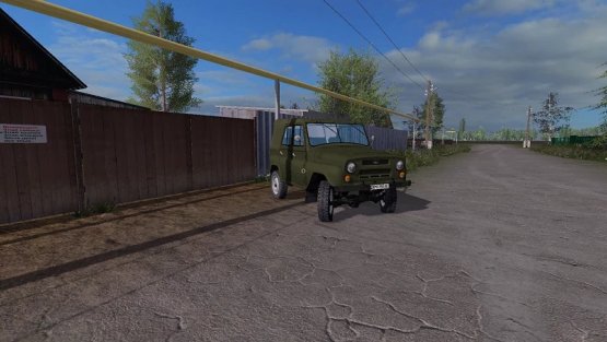 Мод «УАЗ 469 СТОК» для Farming Simulator 2017