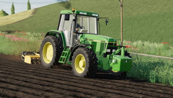 Мод «John Deere 6000 Series» для Farming Simulator 2019