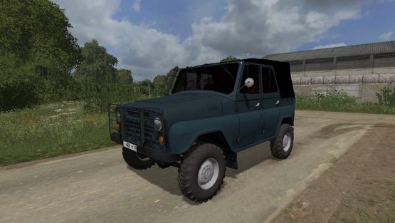 Мод «УАЗ 469 Ретекстур» для Farming Simulator 2017
