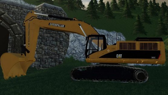 Мод «Cat 385C Excavator» для Farming Simulator 2019