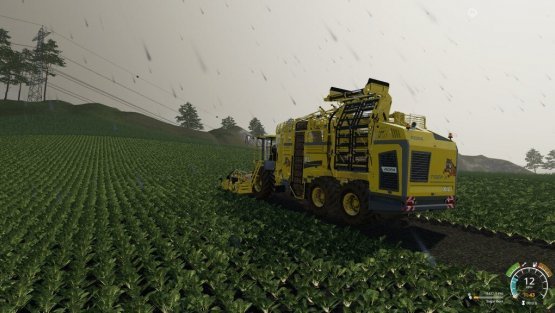 Мод скрипт «Rain Won't Stop Me» для Farming Simulator 2019
