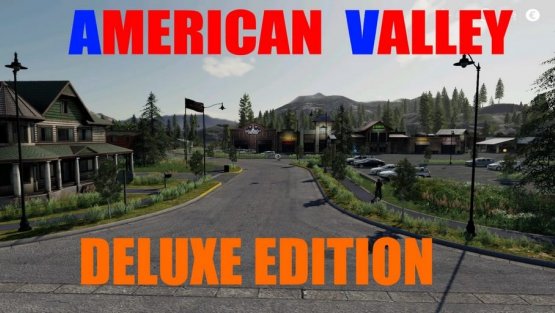 Карта «American Valley Factory Deluxe Edition» для Farming Simulator 2019