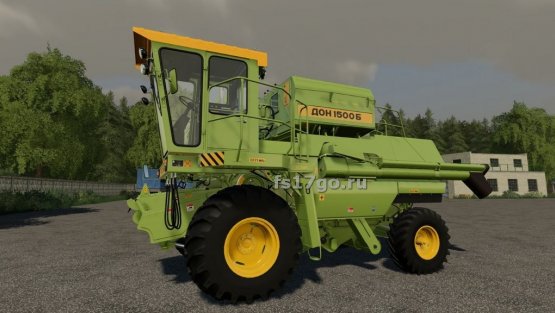 Мод «Дон 1500 Б - Переработка» для Farming Simulator 2019